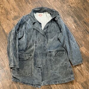 The Australian Outback Collection Men's Trench Coat - Gray